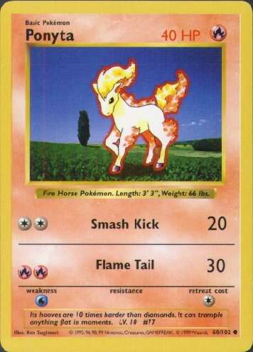 Ponyta [Shadowless]
