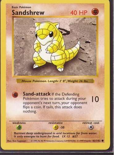 Sandshrew [Shadowless]
