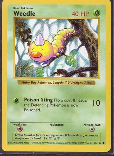 Weedle [Shadowless]