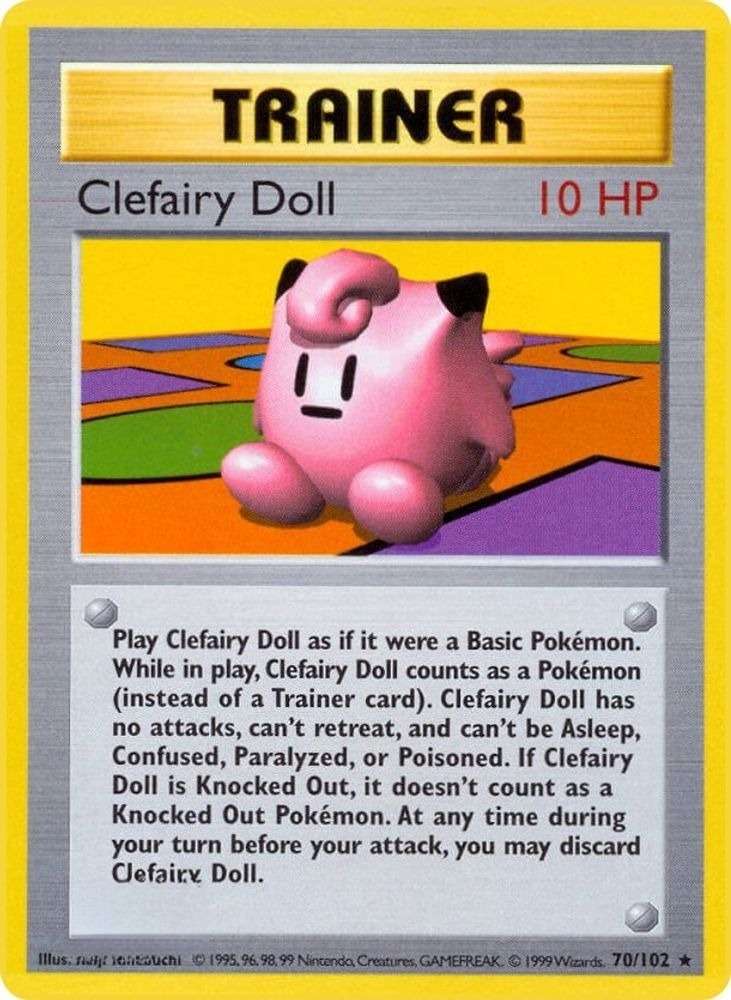 Clefairy Doll [Shadowless]