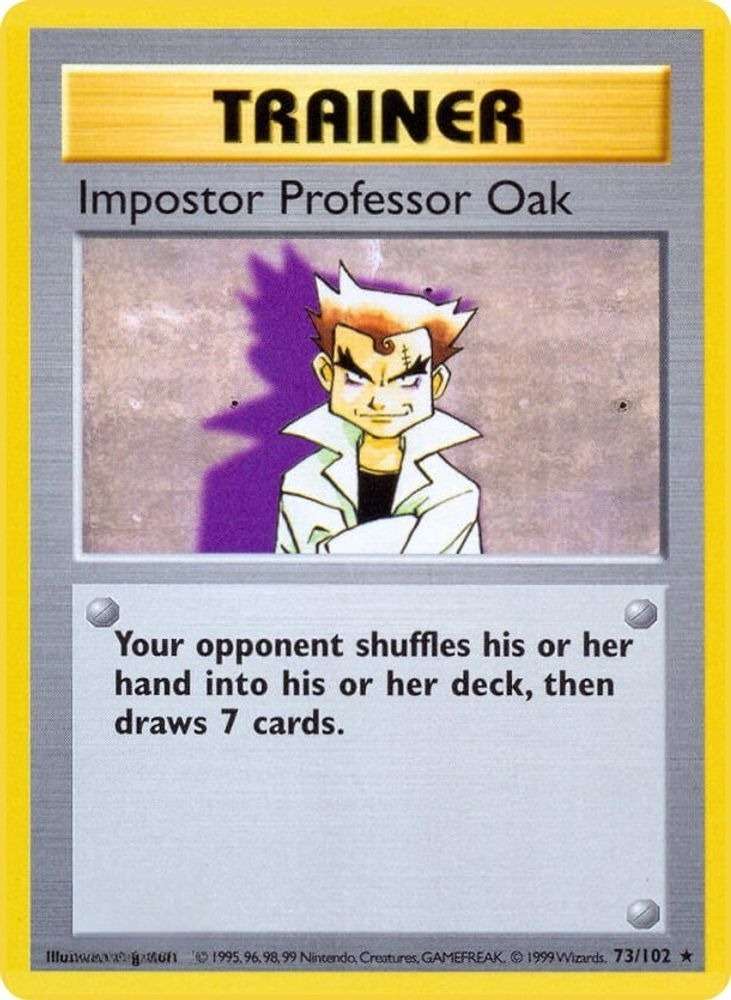 Impostor Professor Oak [Shadowless]