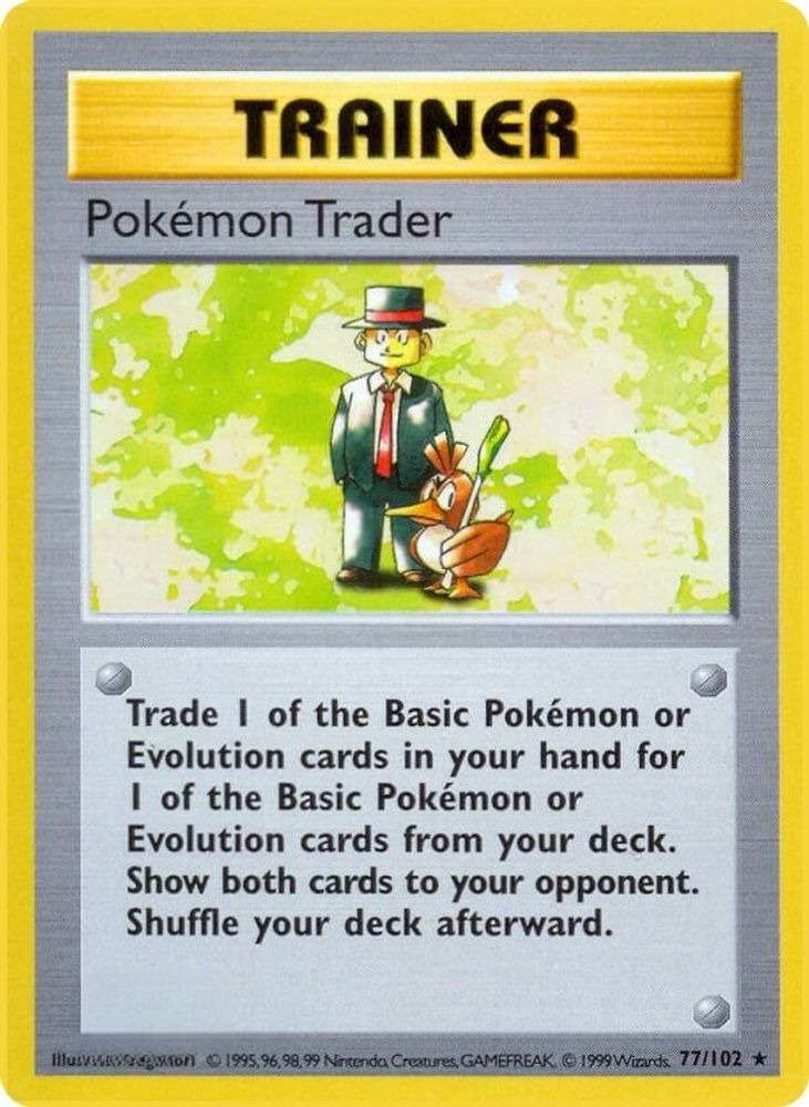 Pokémon Trader [Shadowless]