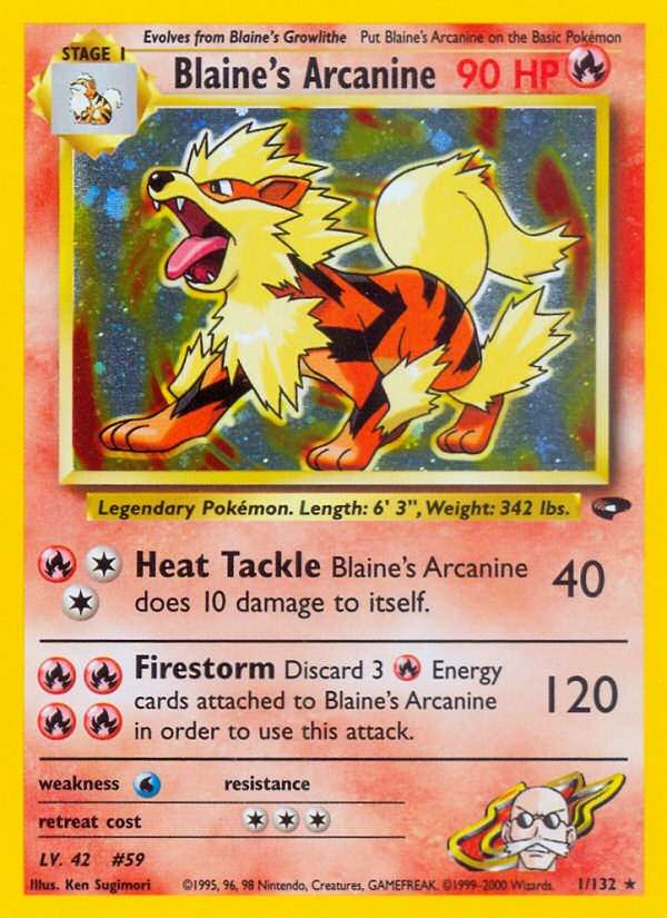 Blaine's Arcanine