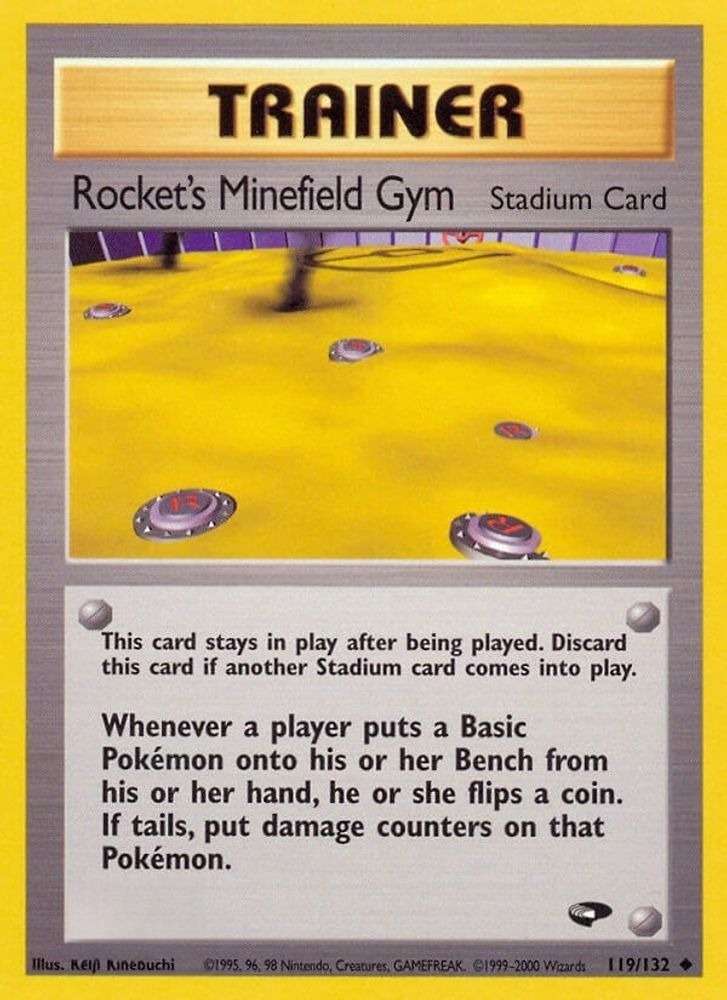 Rocket's Minefield Gym