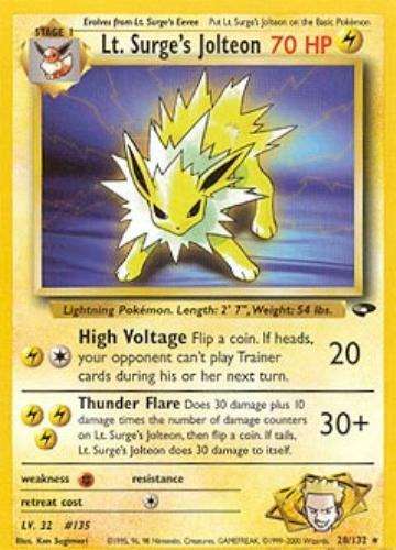 Lt. Surge's Jolteon