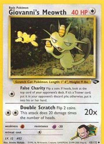 Giovanni's Meowth