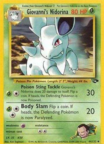 Giovanni's Nidorina