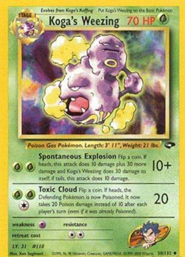 Koga's Weezing