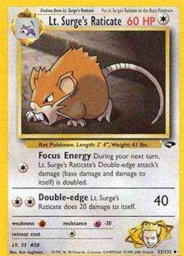 Lt. Surge's Raticate