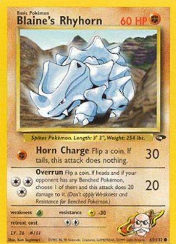 Blaine's Rhyhorn