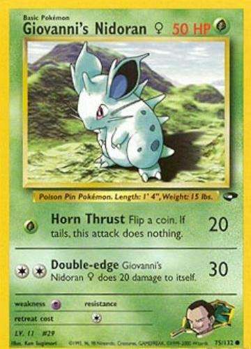 Giovanni's Nidoran ♀