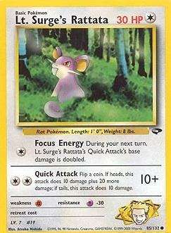 Lt. Surge's Rattata