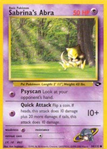 Sabrina's Abra