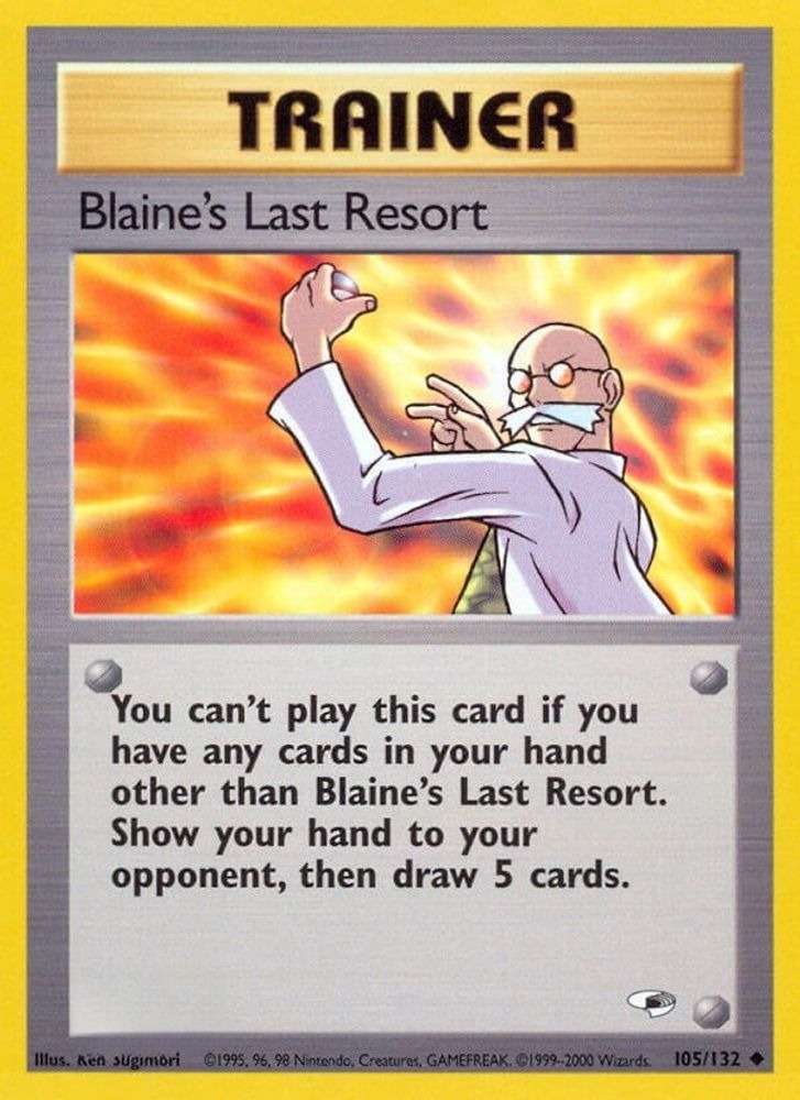 Blaine's Last Resort