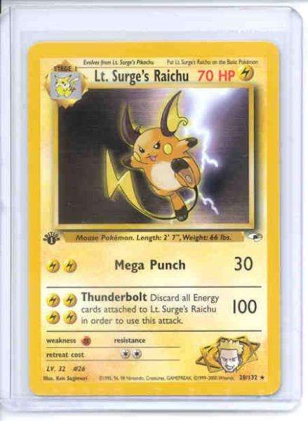 Lt. Surge's Raichu