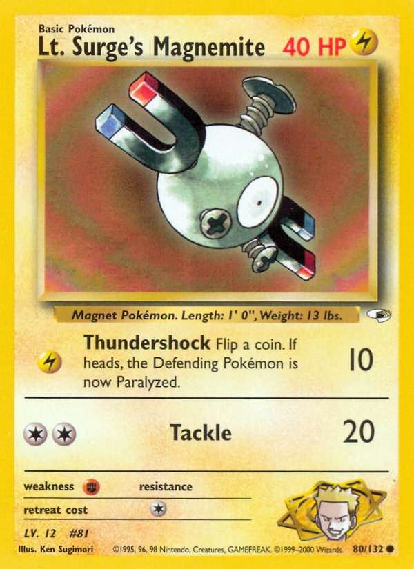 Lt. Surge's Magnemite