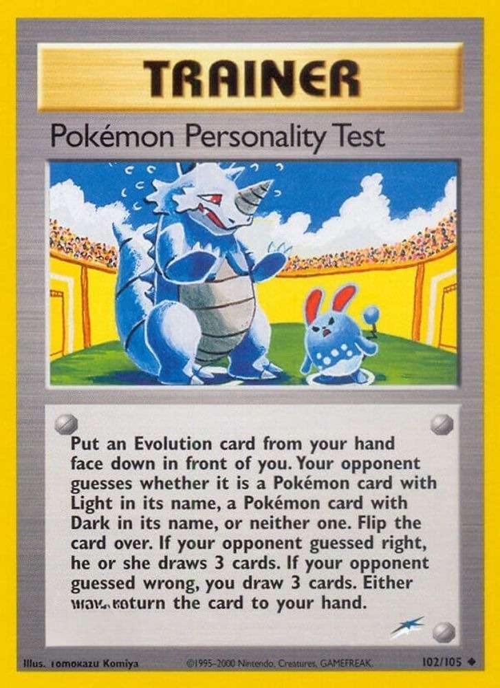 Pokémon Personality Test