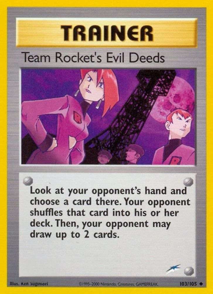 Team Rocket's Evil Deeds
