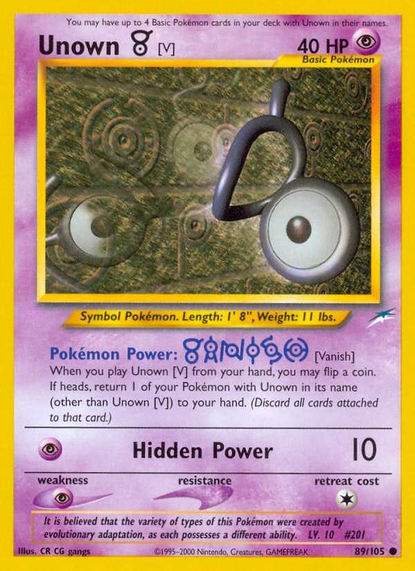 Unown [V]