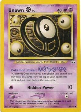 Unown [O]