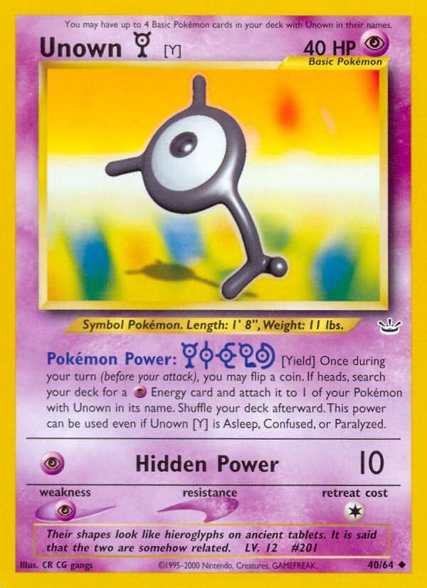 Unown [Y]